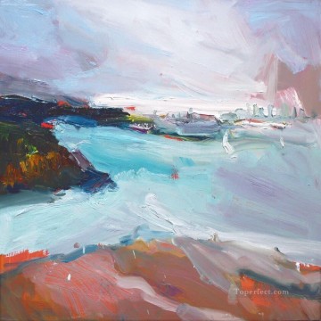 paisaje marino abstracto 036 Pinturas al óleo